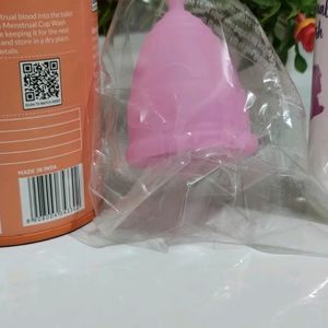 (Sealed) Sirona Menstrual Cup (Medium) + Wash(100)