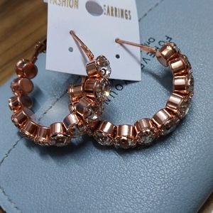 Copper Korean Earrings