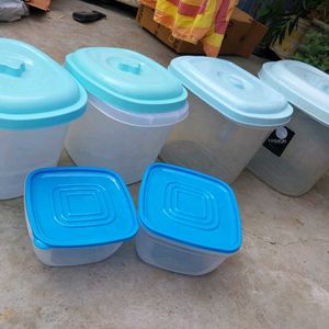 SETO OF 6 CONTAINERS SET