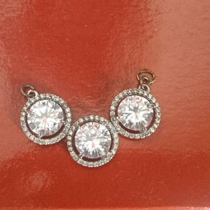 3 Large Good Quality Zircon Pendent