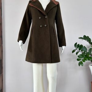 Olive Green Premium Overcoat