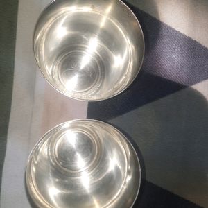 Combo OF 2 Stainless Steel Glasses