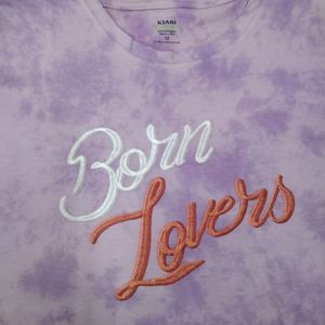 Born Lovers Oversized Tie Dye T-shirt