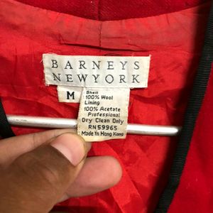 Barneys Red Waistcoat