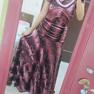 Velvet Fitted Dress For Women