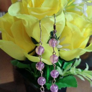 Rapunzel Purple Earrings