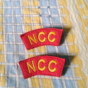 Ncc Feather And 2 Side Badges.