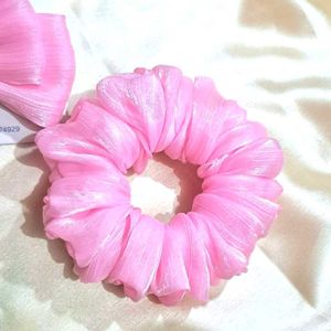 Shimmer Organza Scrunchie