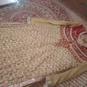 Designer Suit With Chunni