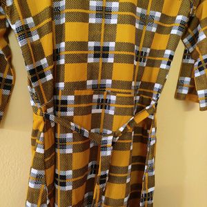 SG Handicrafts Checkered Kurta