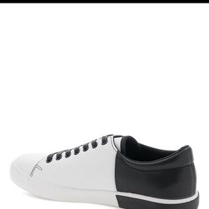 US Polo Men Black & White Sneakers