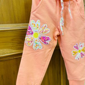 Girls Floral Jogger 🏃‍♀️ Bottom Wear