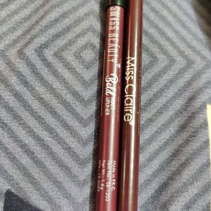 Set Of 2 Lip Liners Burgundy & Purple