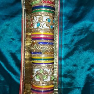 Beautiful Multi Colour Bangles Set