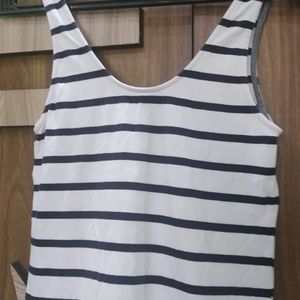 Striped Bodycon Dress For Women