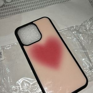 Pink Heart Case For 13 And 14 Pro