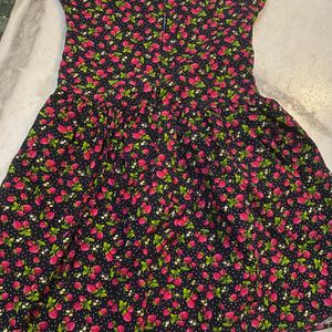 Cotton Frock (6.5 To 7 Yr) CLEARENCE SALE TODAY