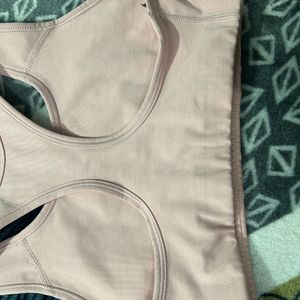 NIKE PINK SPORTS BRA