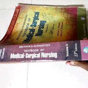 Medical Surgical Nursing VOL II Textbook