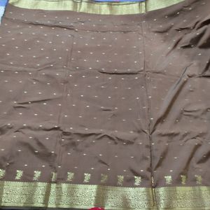 Brown Saree