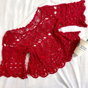 Pinterest Crochet Pattern Red Top By Chulian