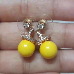 Pop Yellow Earrings