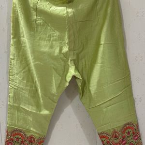 Green Kurta Set