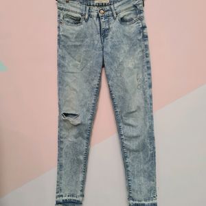 Levi’s Distressed Blue Jeans