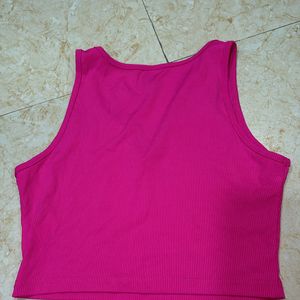 SHEIN HOT PINK TANK TOP NEW