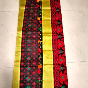 Brand New Meenakari Taant(Cotton) Jamdaani Saree