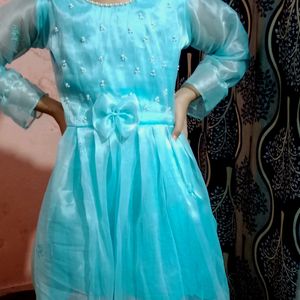 Dress For Girls Organza Fabric