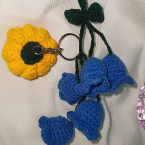 Handmade Crochet Bell Flower