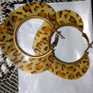 Yellow Floral Earring