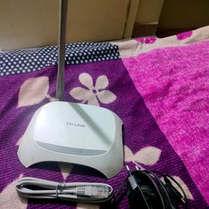 TP-LINK Wireless Router + Adapter + Data Cable