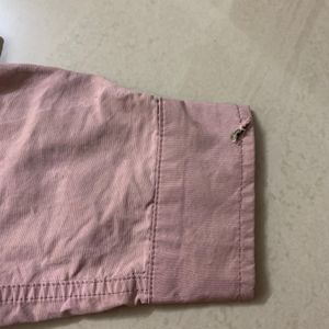 Pink Jacket With Full Sleeve