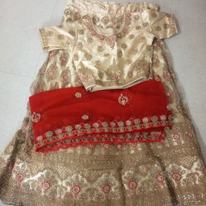 Beautiful Lehenga With Heavy Stone Work