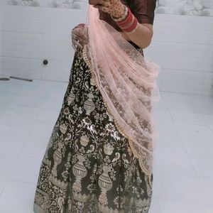 Maroon Lehnga Choli