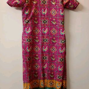 Pink Kurta For Women