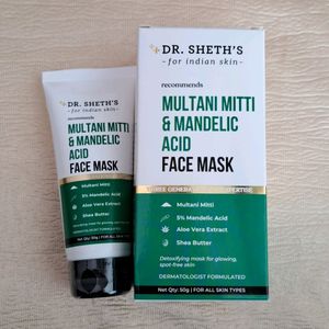 Dr. Seth's Multani Mittu& Mandelic Acid Face Mask