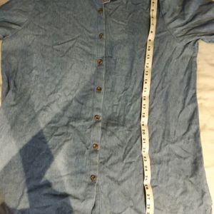 Over Size Denim Shirt