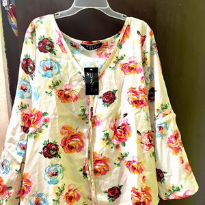 New Floral Design Top