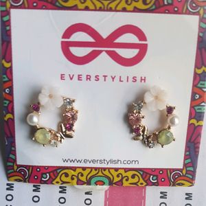 THE ESSENCE OF SPRING - CUTE EMBELLISHED EARRINGS