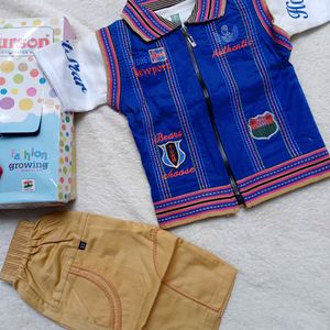 Boy Suit Set Dress New