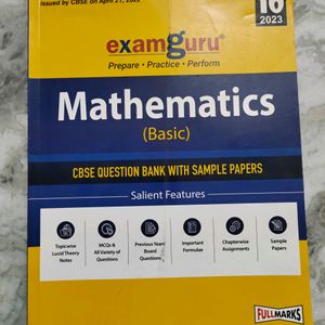 Examguru Class 10 Maths Basic Question Bank