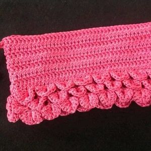 Crochet Clutch With Beads Sale