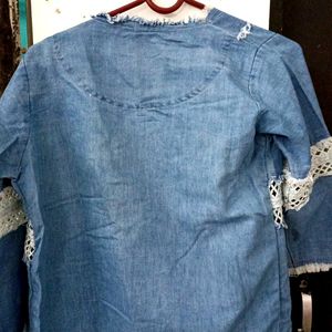 Denim Jacket Top