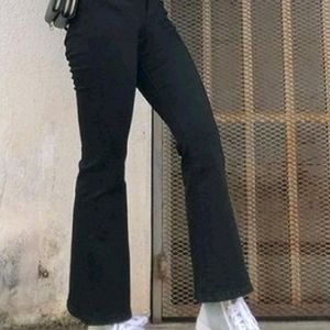 Vintage Black Bootcut Jeans