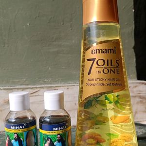 Emami 500ml & Mihai Oil 2 Bottle