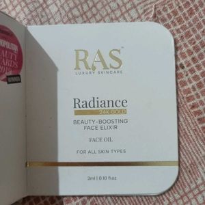 RAS Luxury Skincare Radiance 24k Gold Face Oil