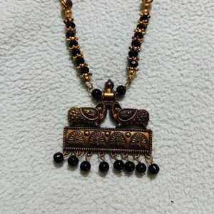 Golden Black Oxide Mangalsutra